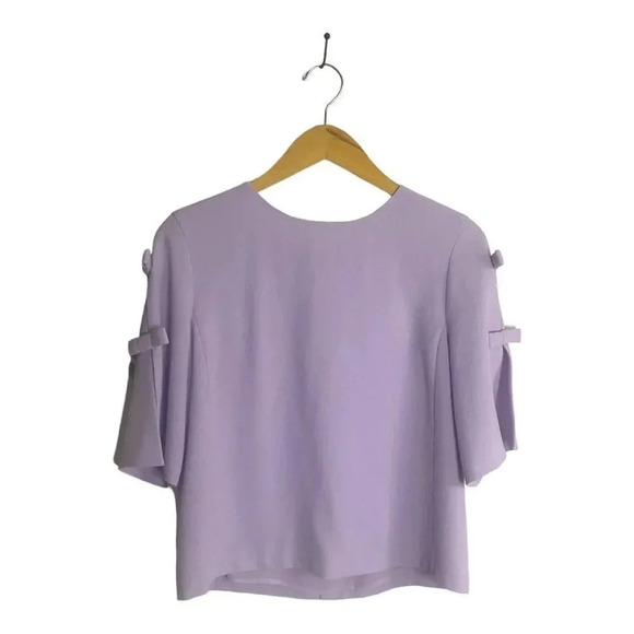 Club Monaco Ruffle Skirt Set Lilac - Picture 4 of 10